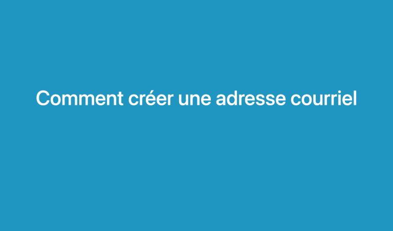 comment créer une adresse courriel outlook